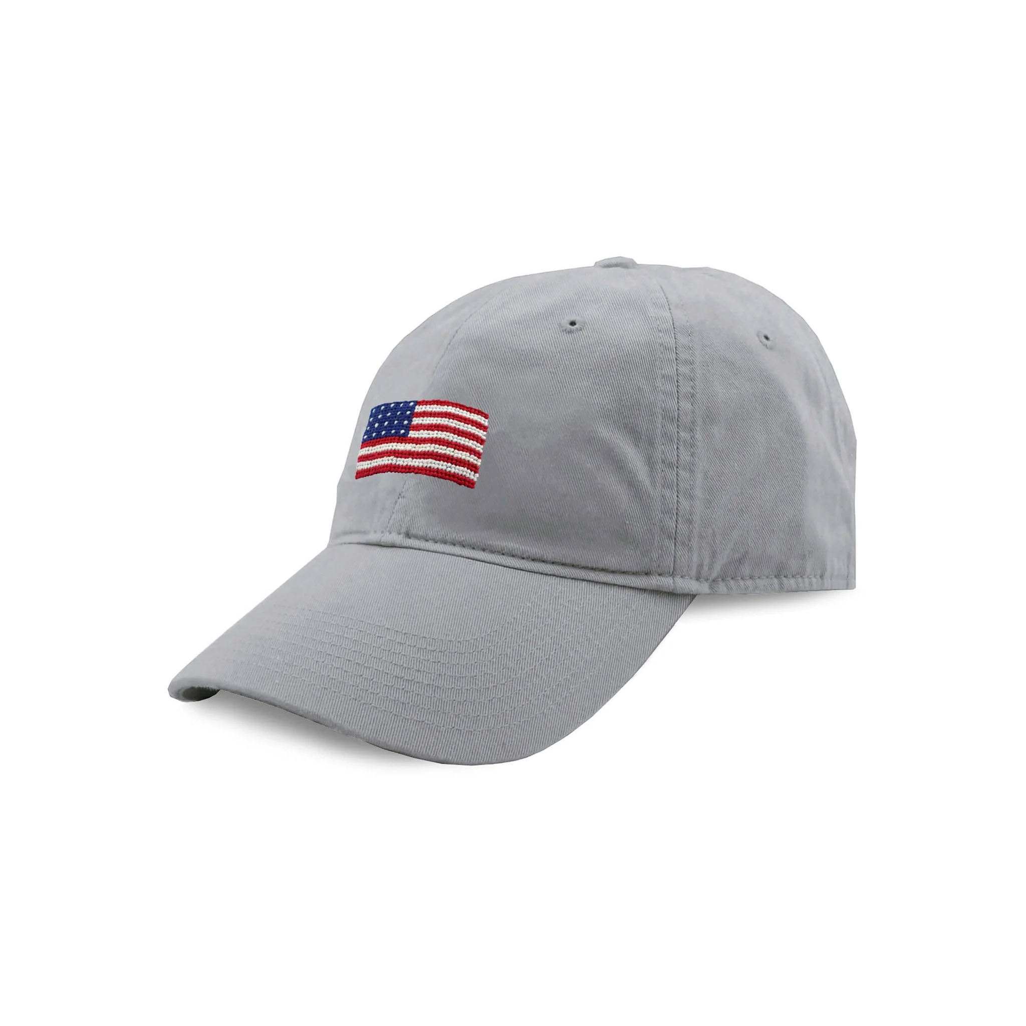 American Flag Hat (Grey)