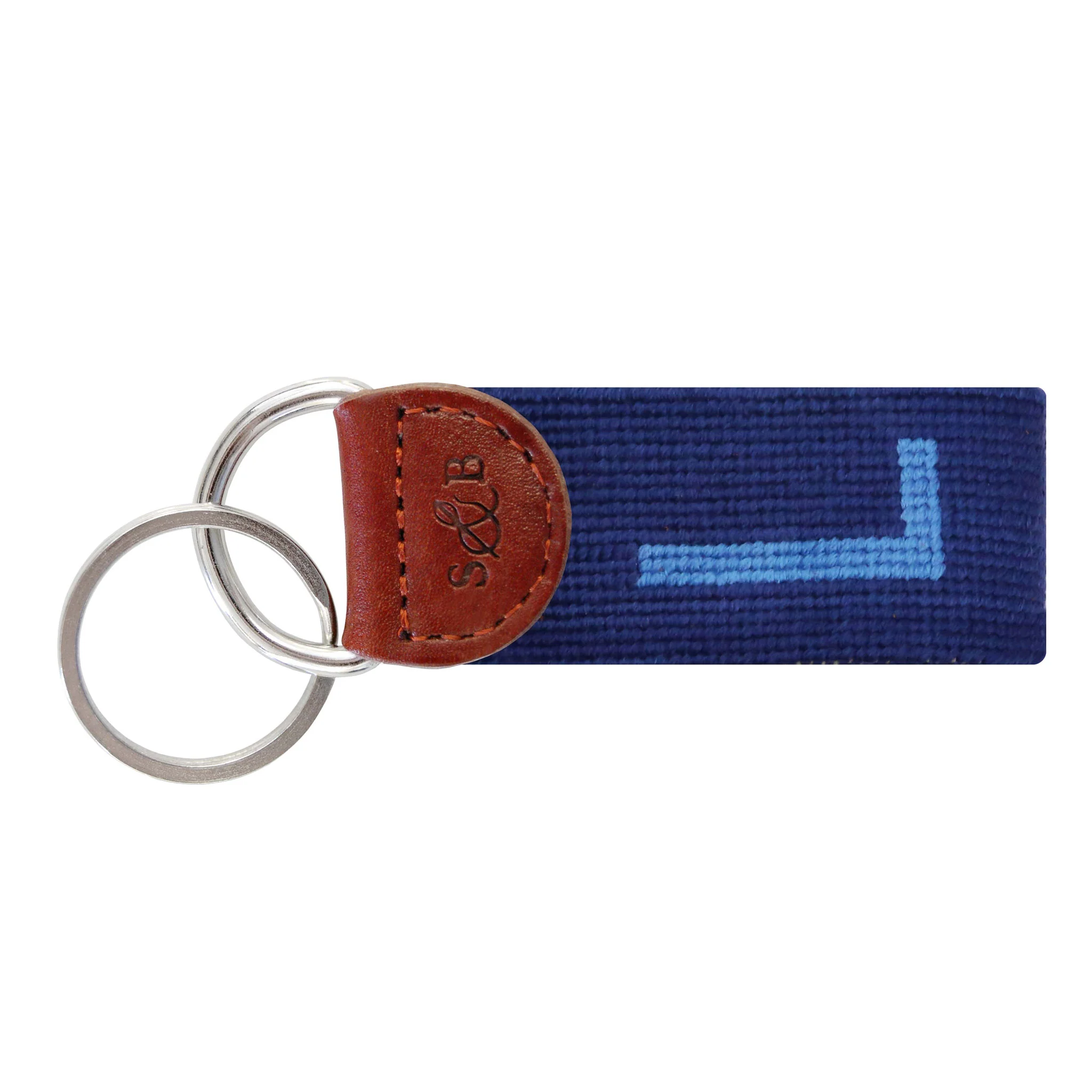 Block Letter Key Fob - Image 12