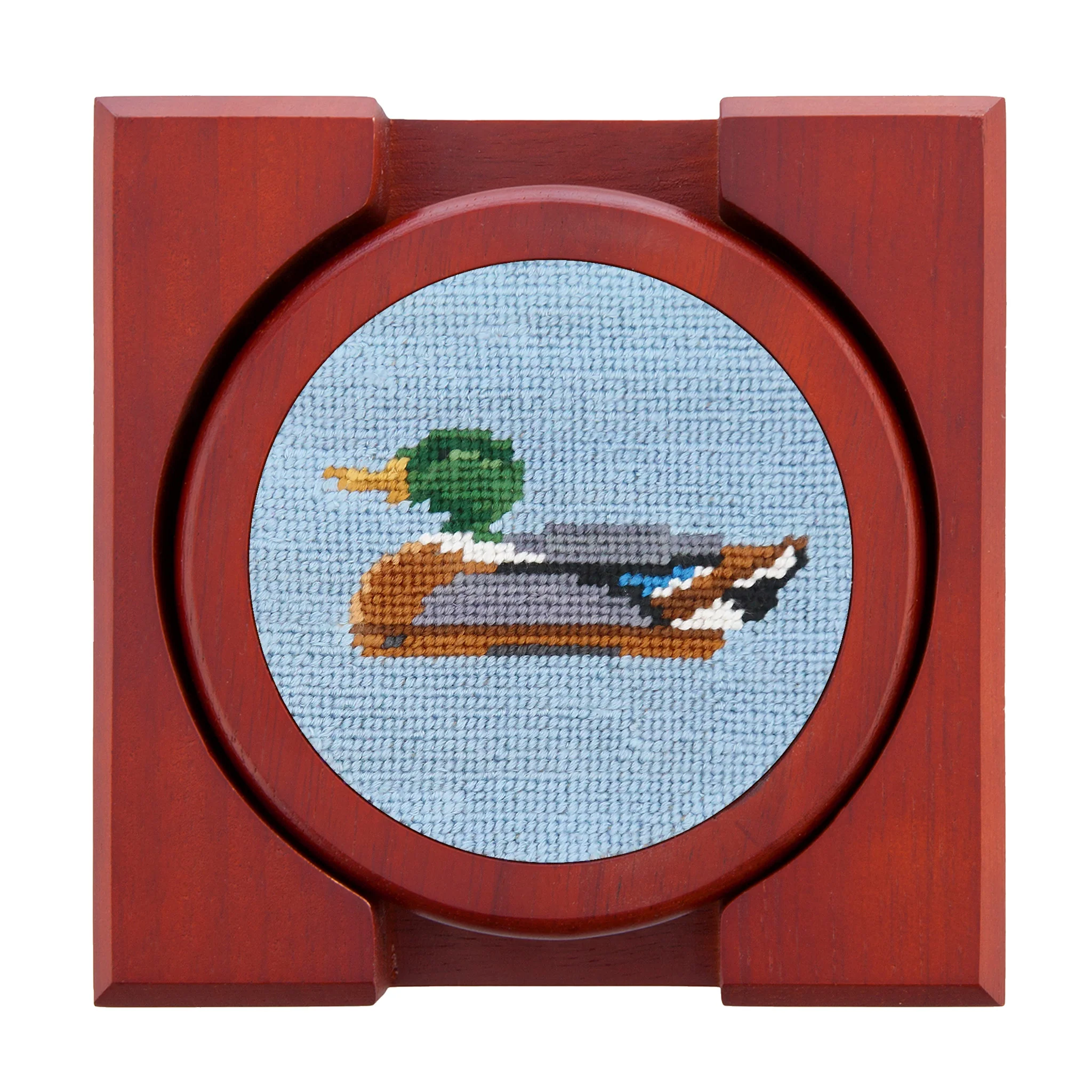 Duck Decoys Coasters (Antique Blue) - Image 2