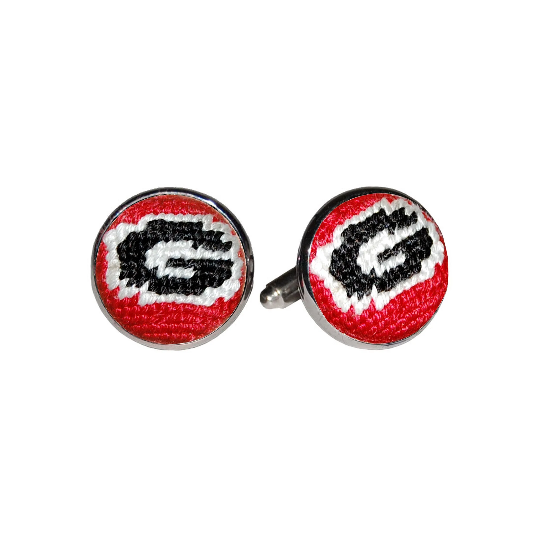 Georgia G Cufflinks (Red)