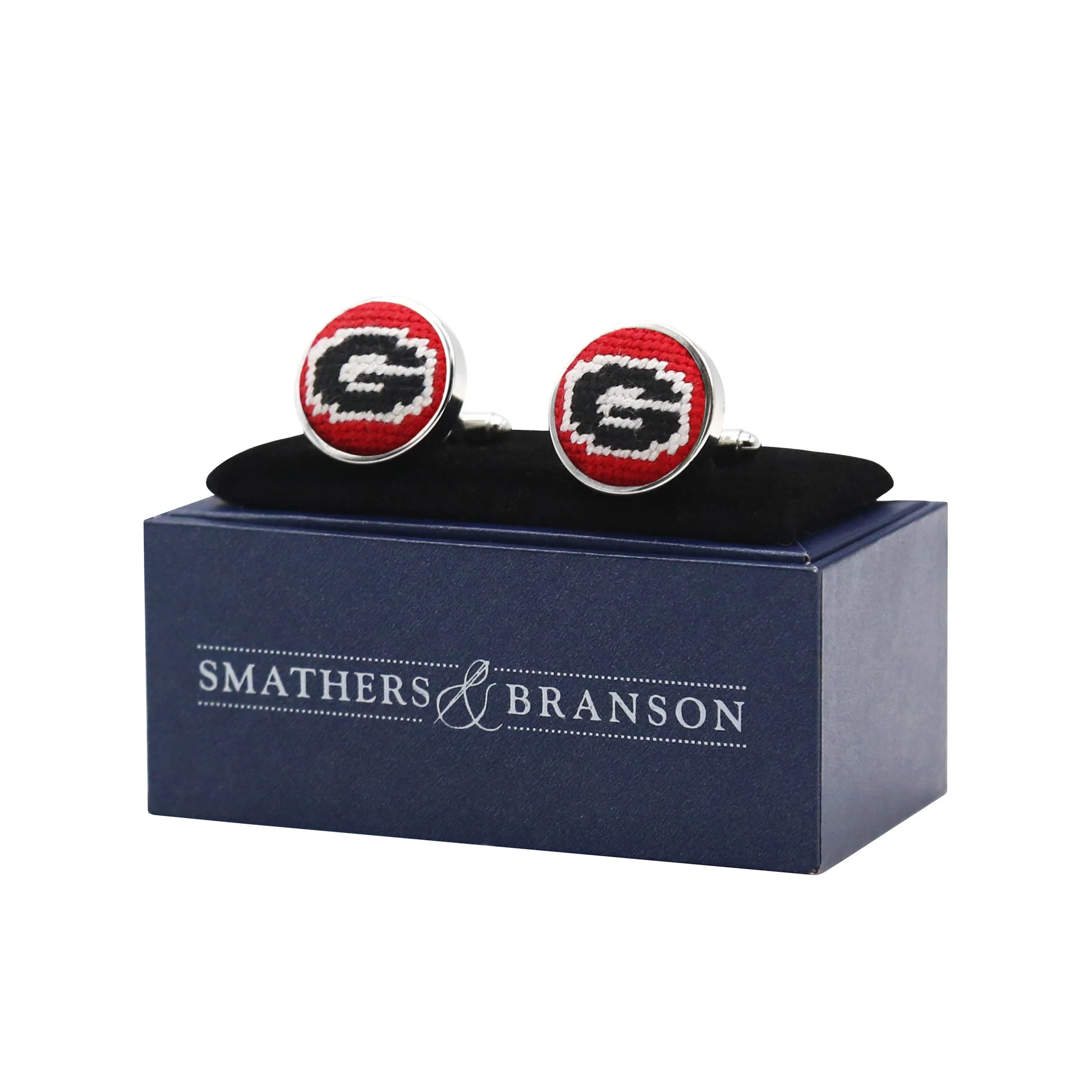Georgia G Cufflinks (Red) - Image 2