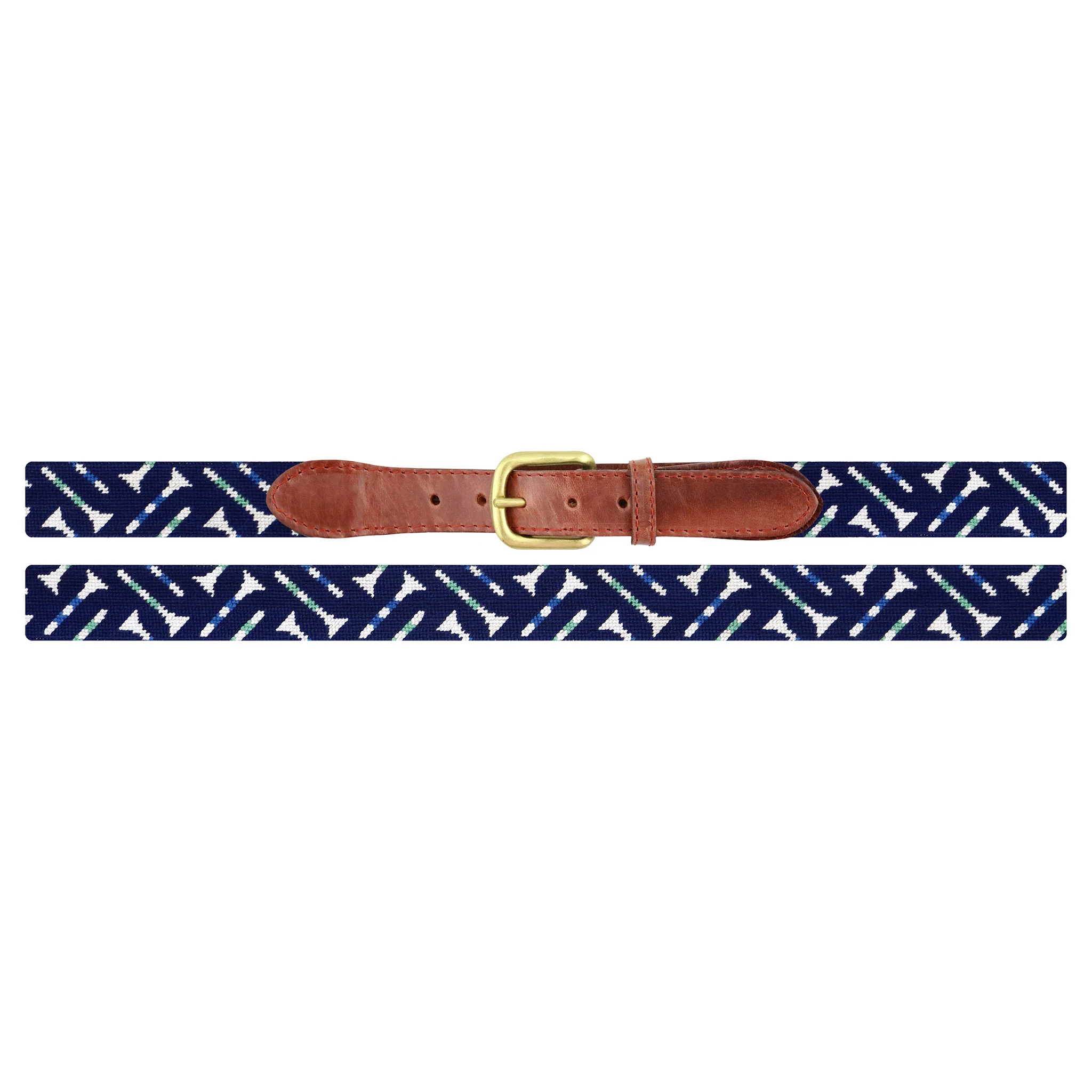Golf Tee Pattern Belt (Dark Navy) - Image 2