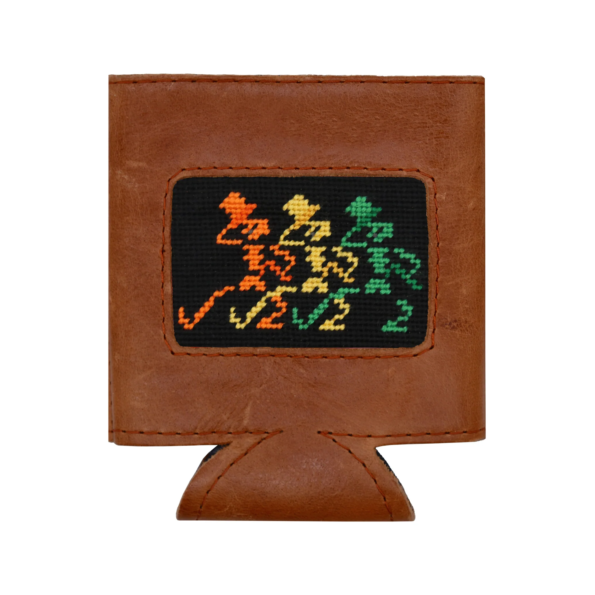 Grateful Dead Dancing Skeletons Can Cooler (Black) - Image 2