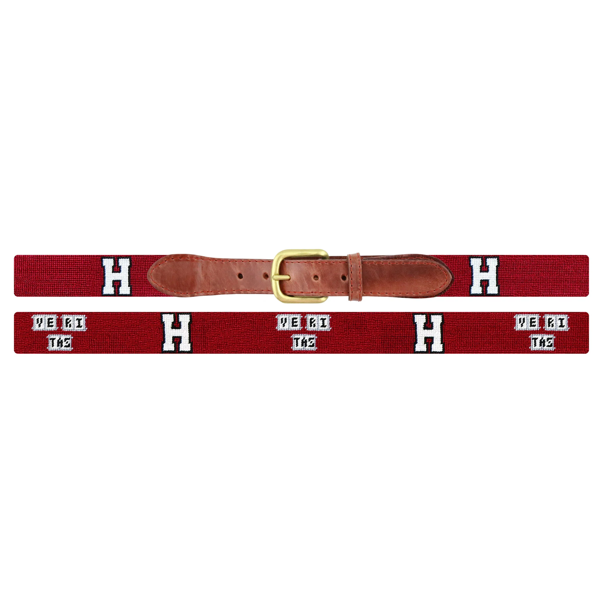 Harvard H-Ve Ri Tas Belt (Garnet) - Image 2