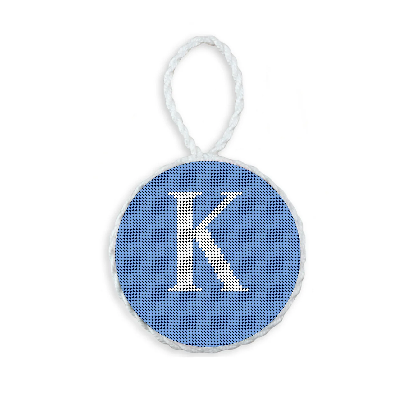 Letter with Date Ornament - Baby Blue - Image 12