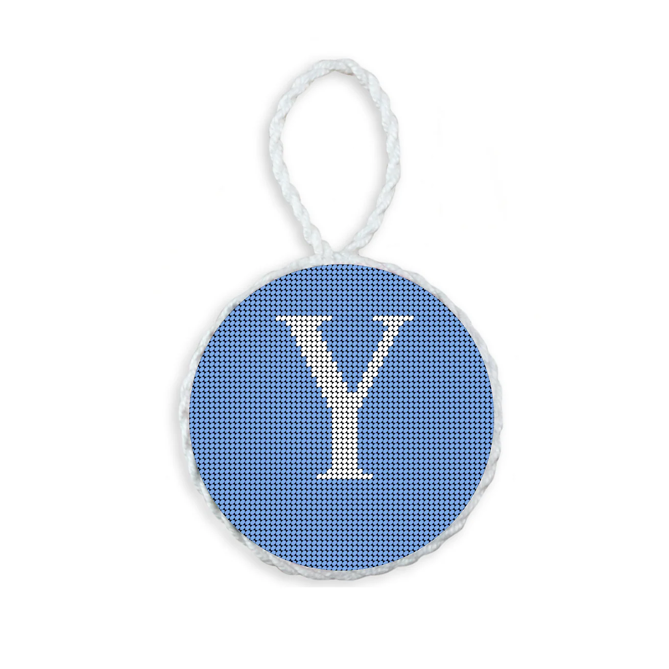 Letter with Date Ornament - Baby Blue - Image 26