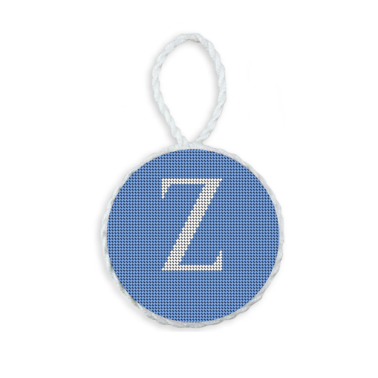 Letter with Date Ornament - Baby Blue - Image 27