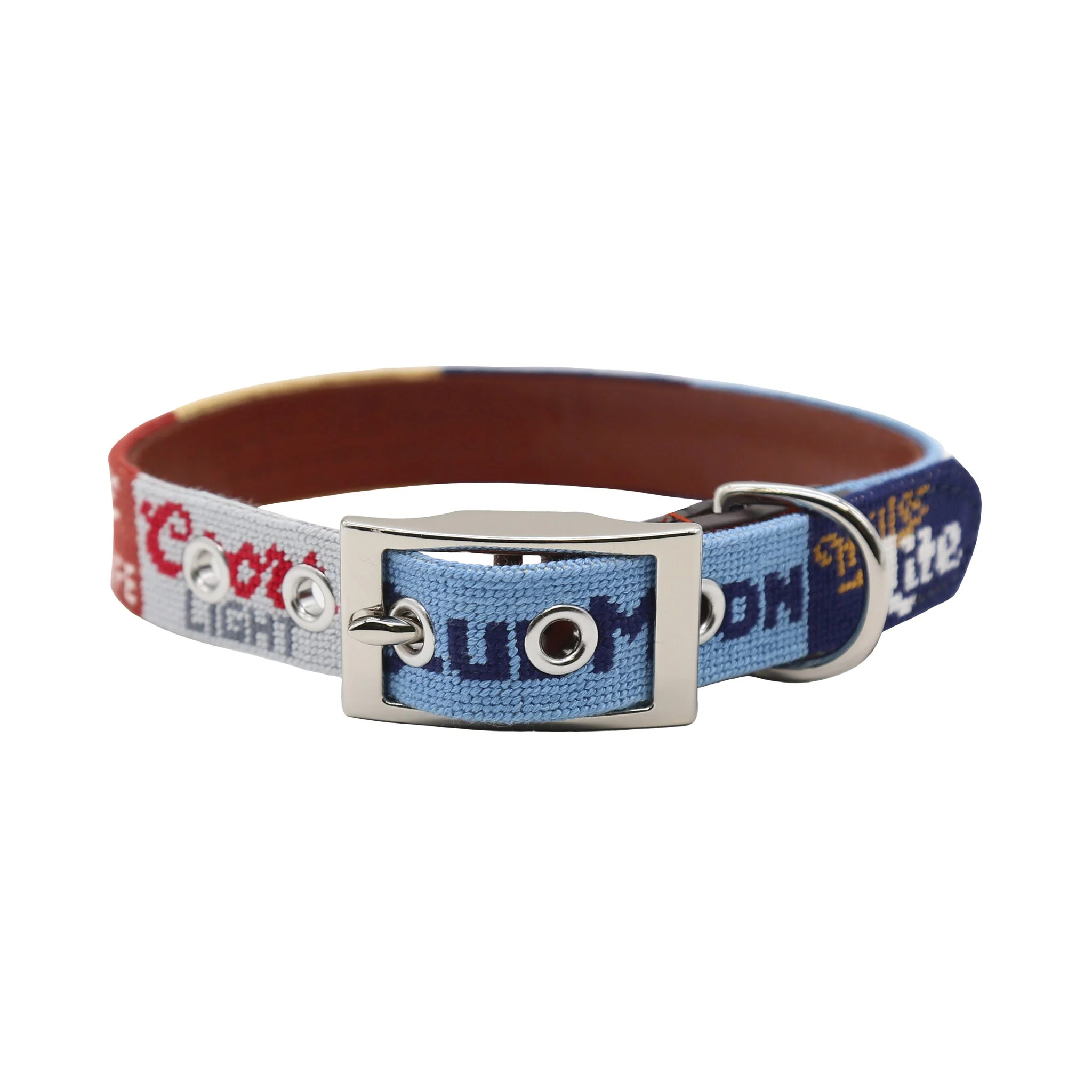 Molson Coors Great American Beer Labels Dog Collar