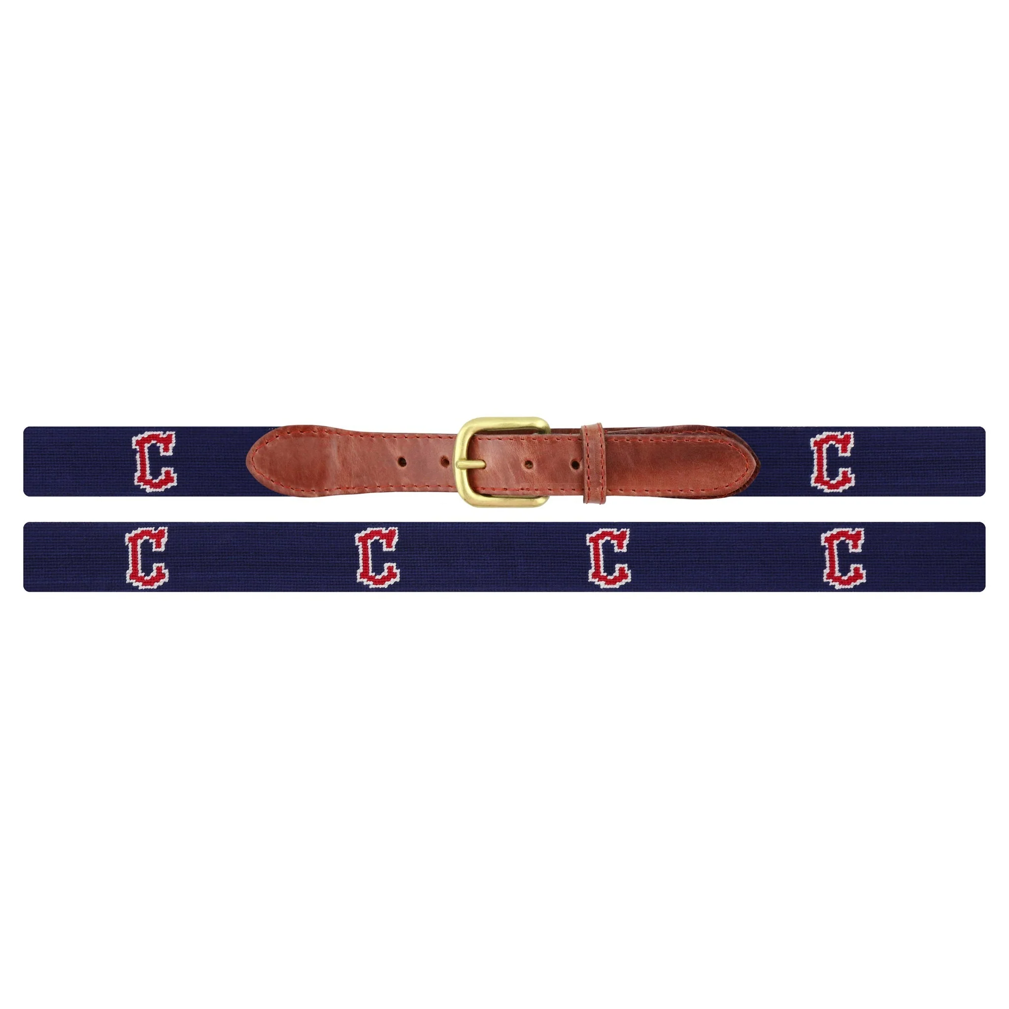 Monogrammed Cleveland Guardians Belt (Dark Navy) - Image 2