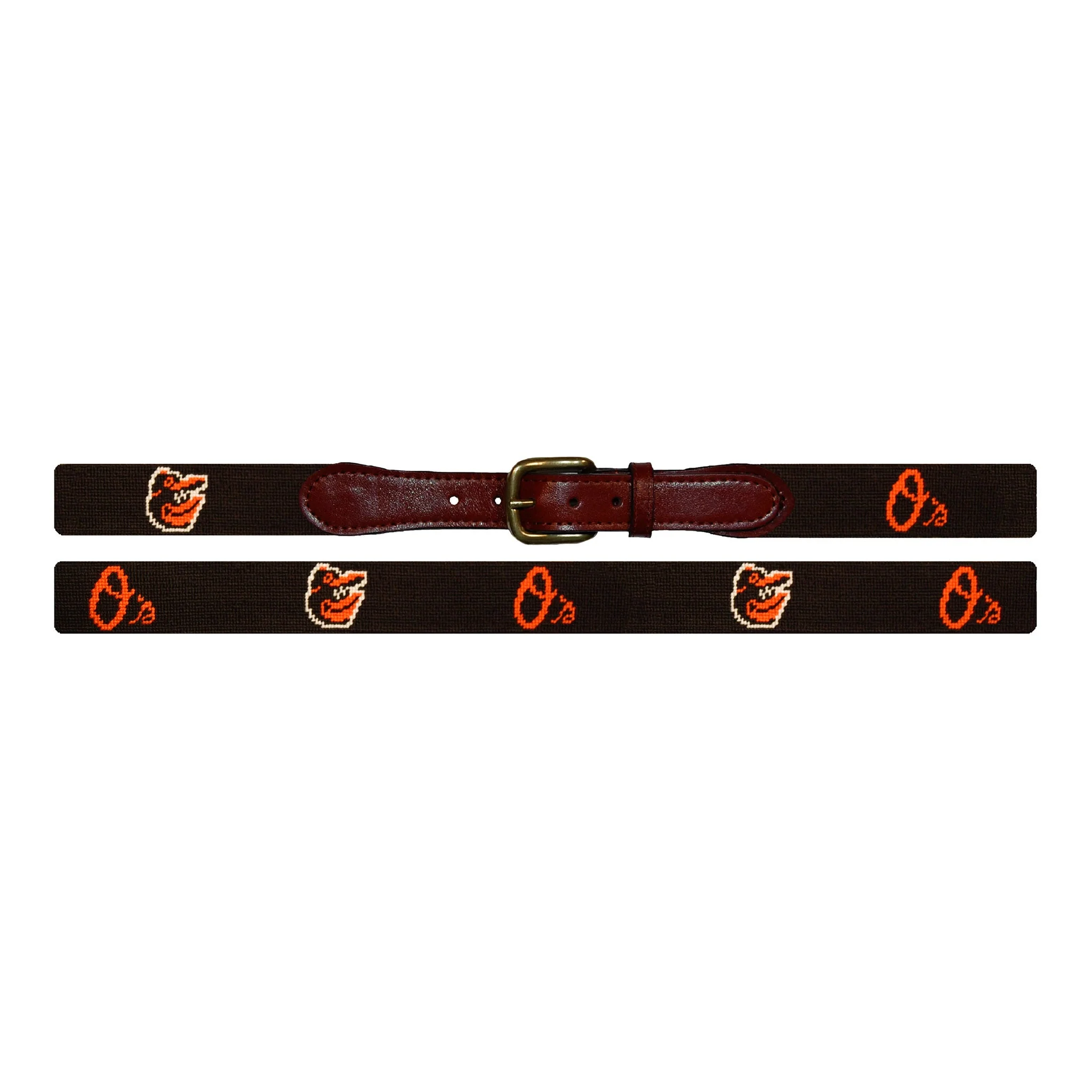Monogrammed Baltimore Orioles Belt (Black) - Image 2