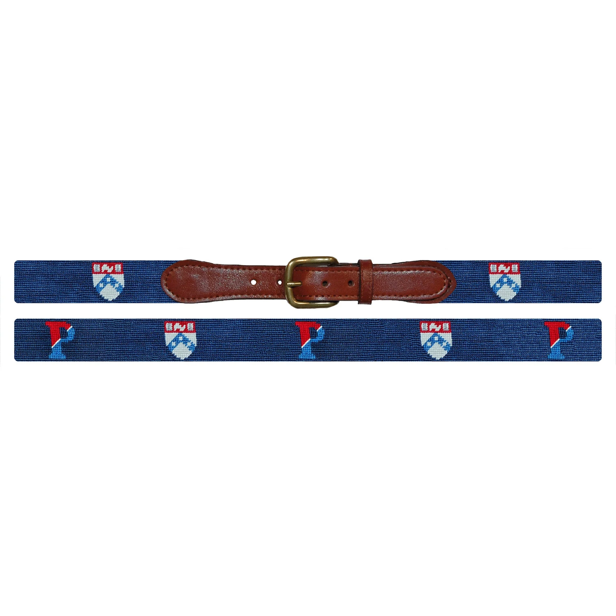 Monogrammed University of Pennsylvania Belt (Classic Navy) - Image 2