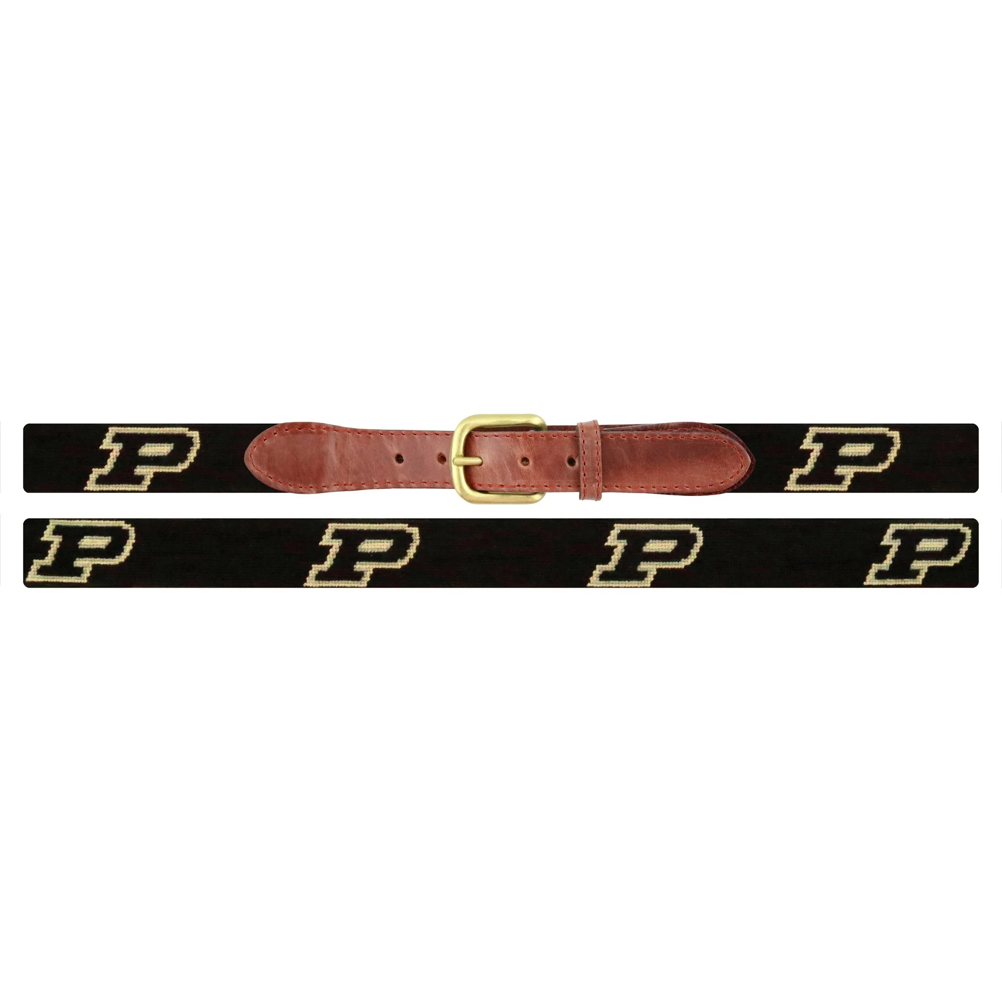 Monogrammed Purdue Belt (Black) - Image 2