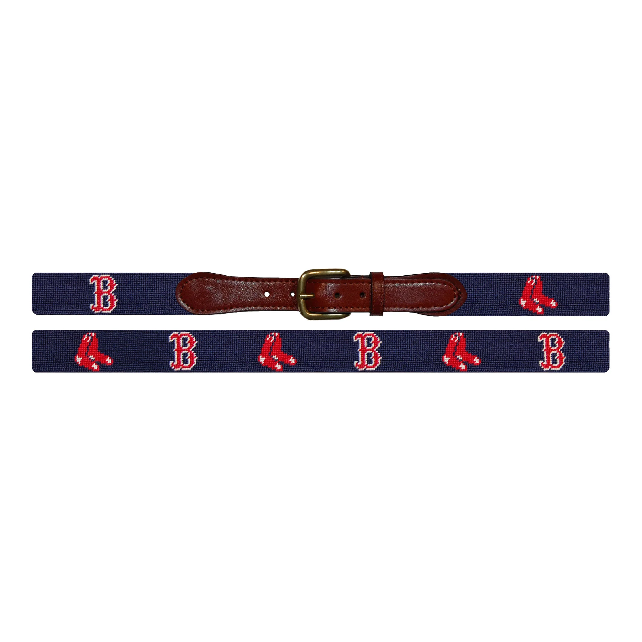 Monogrammed Boston Red Sox Belt (Dark Navy) - Image 2