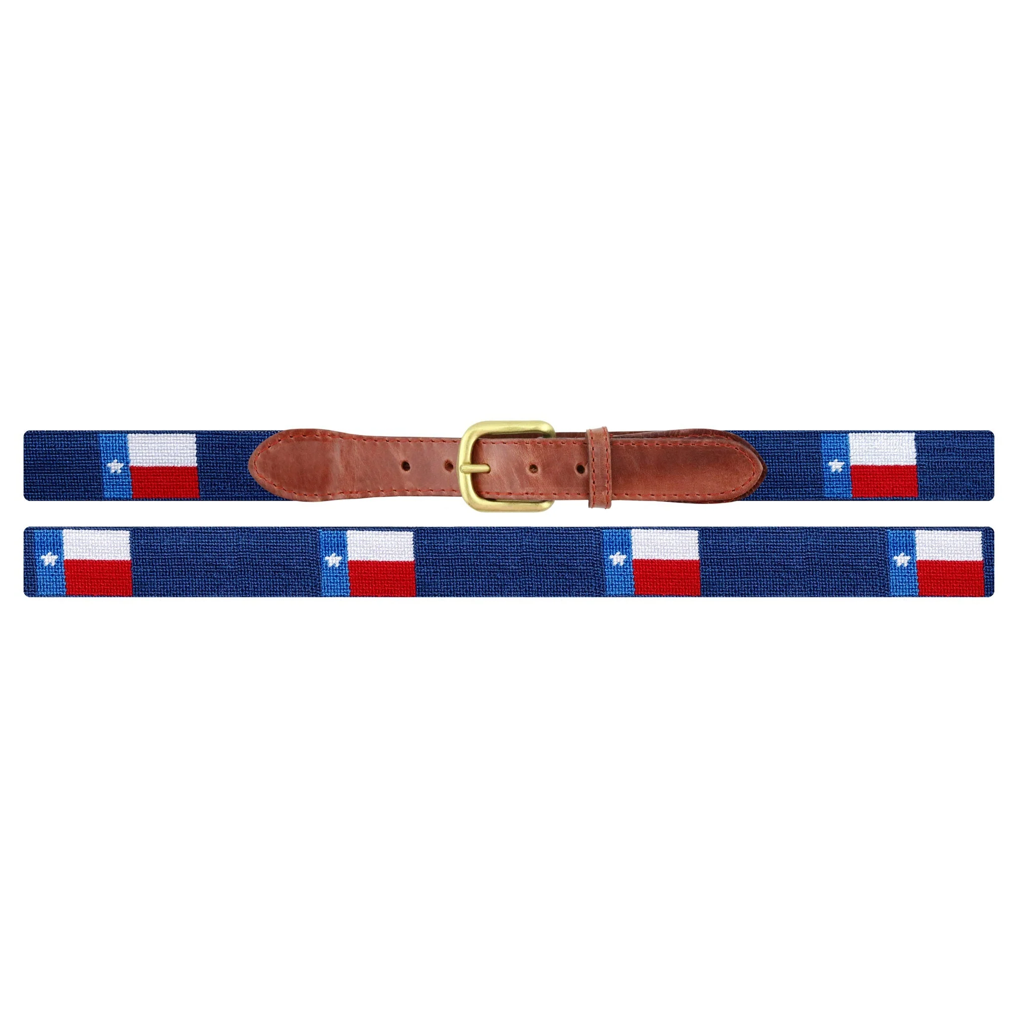 Monogrammed Texas Flag Belt (Classic Navy) - Image 2
