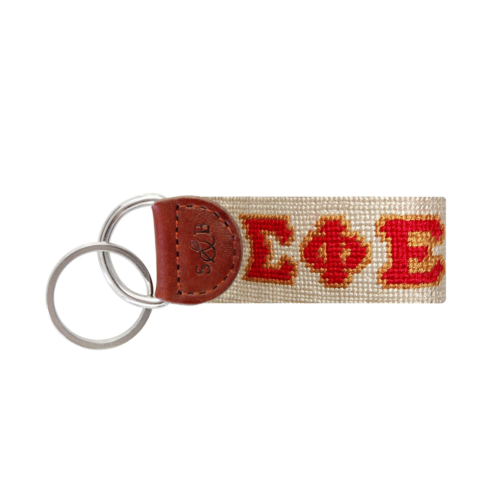 Monogrammed Sigma Phi Epsilon Key Fob