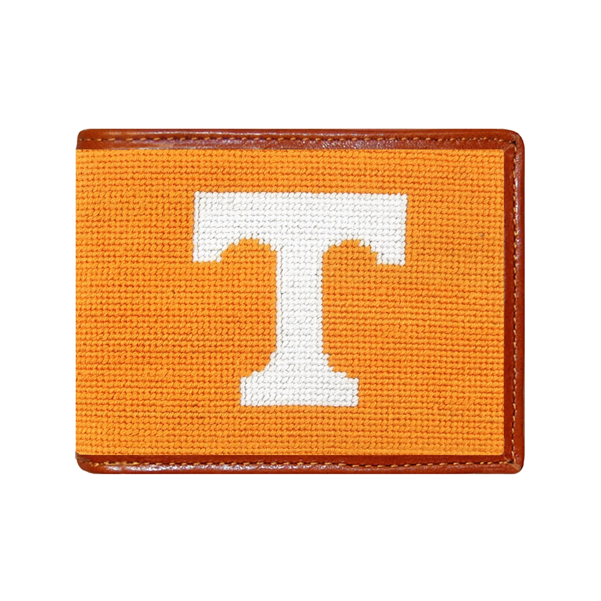 Monogrammed Tennessee Power T Wallet (Orange)