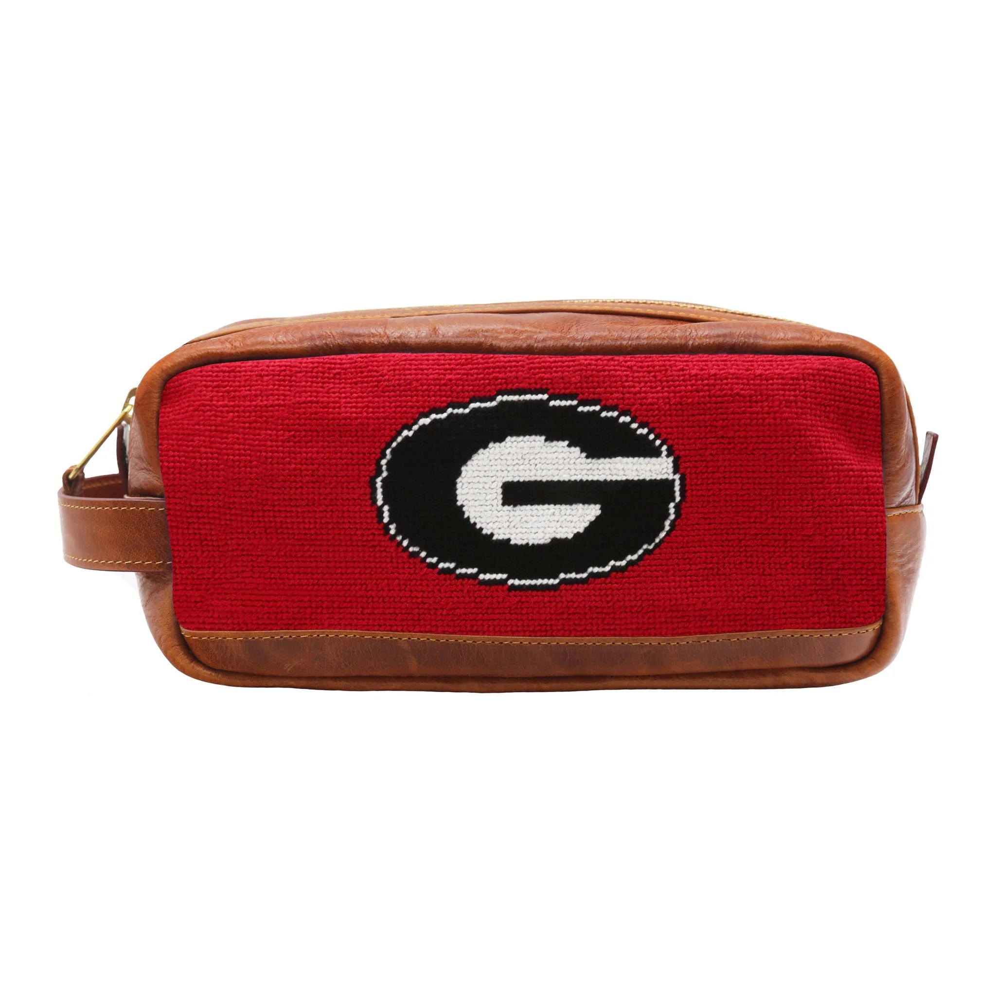 Monogrammed Georgia G Toiletry Bag (Red)