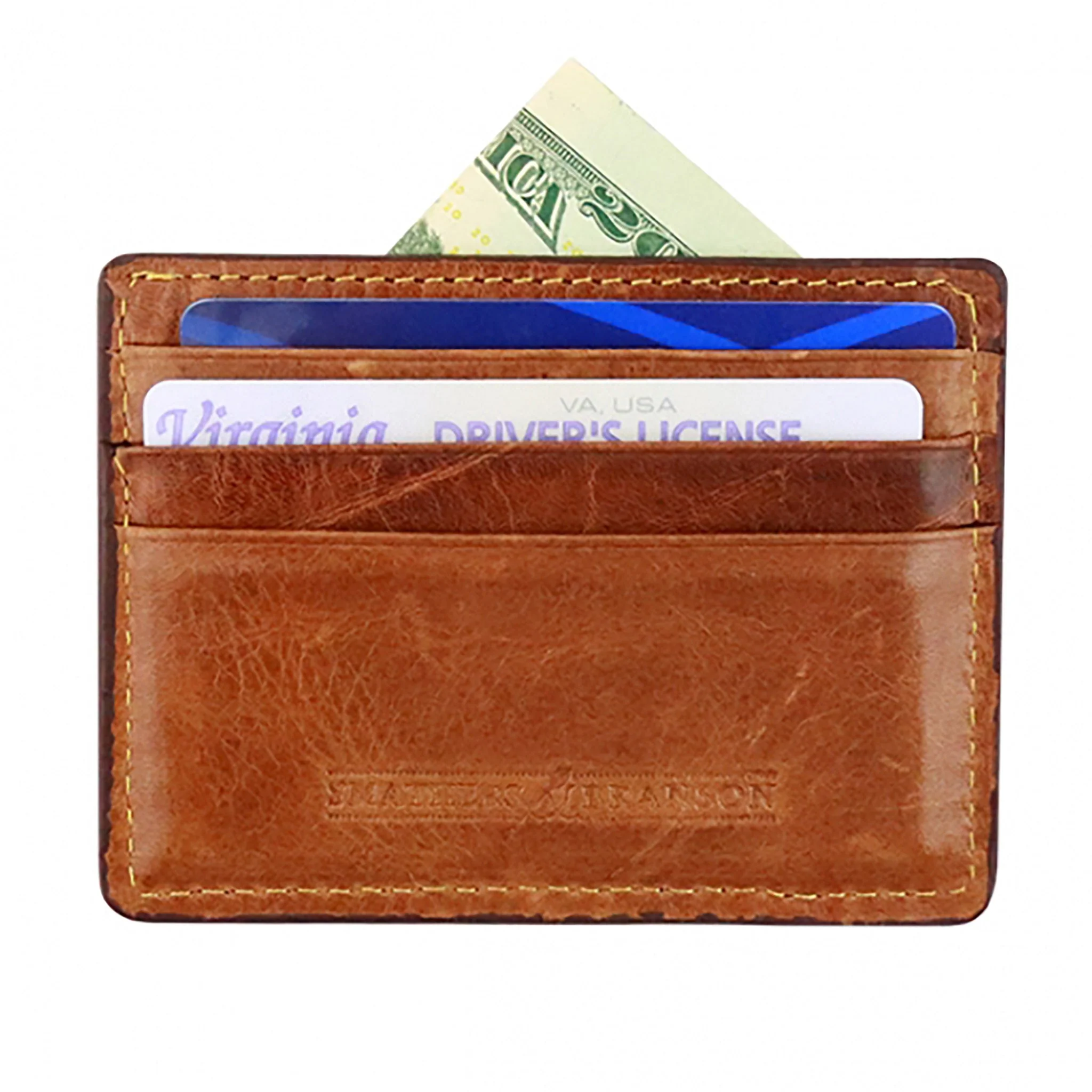 Stanford Card Wallet (Light Garnet) - Image 2