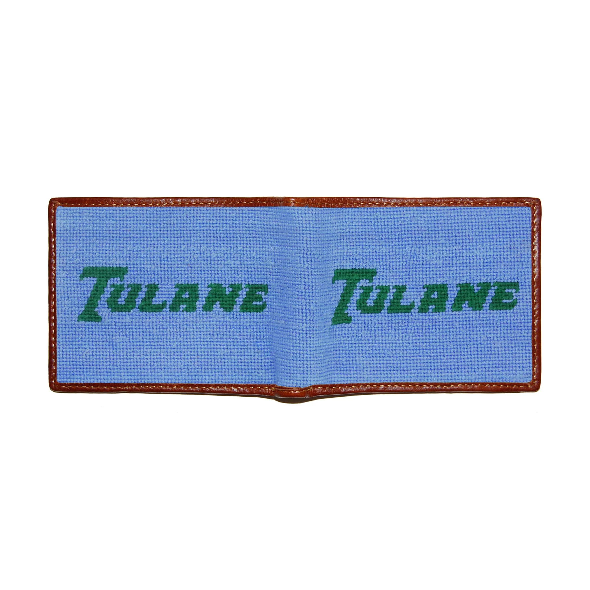 Tulane Text Wallet (Baby Blue) - Image 2
